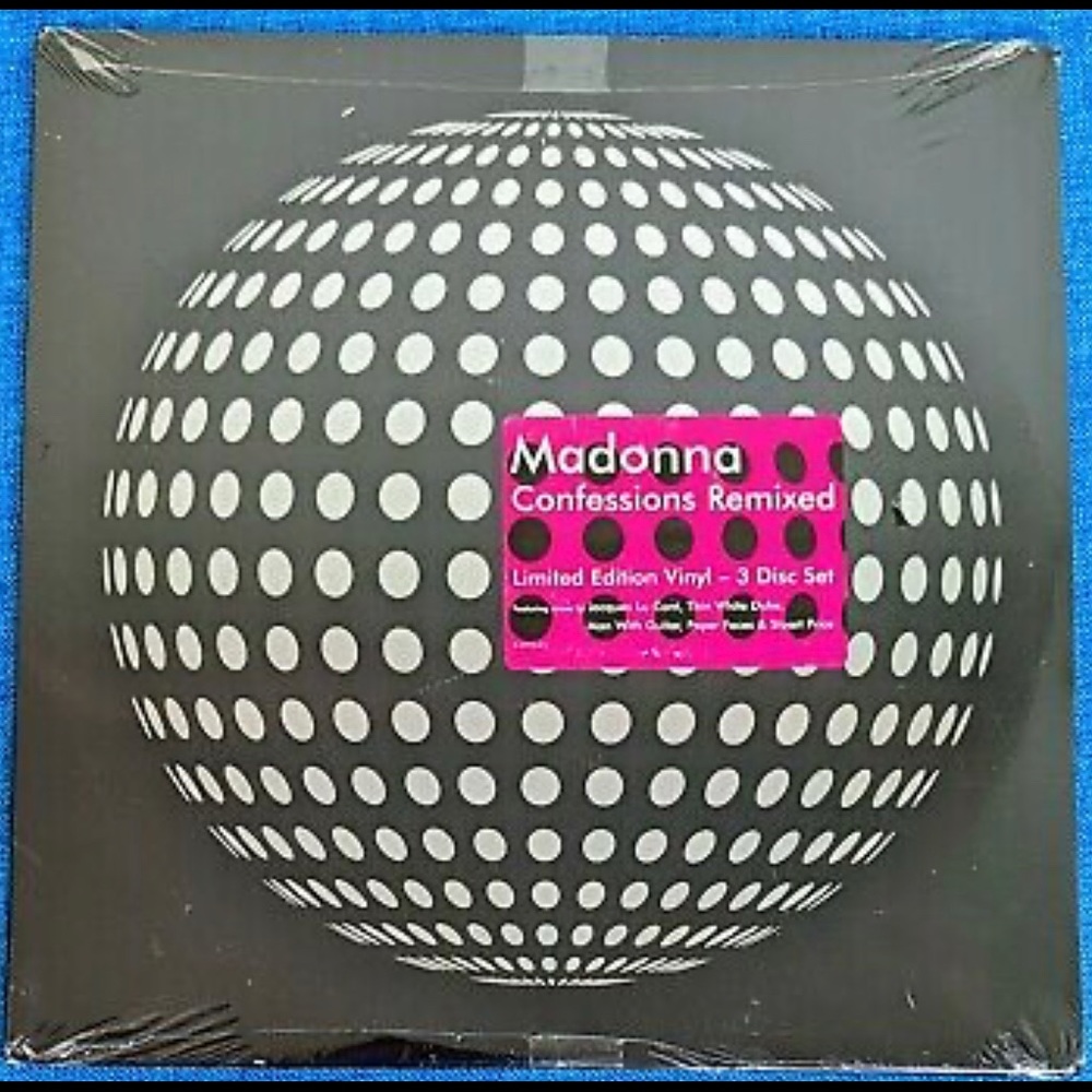 MADONNA SEALED CONFESSIONS REMIXED 3 x 12'' VINYL RECORD SET 2006 Promo Hype
